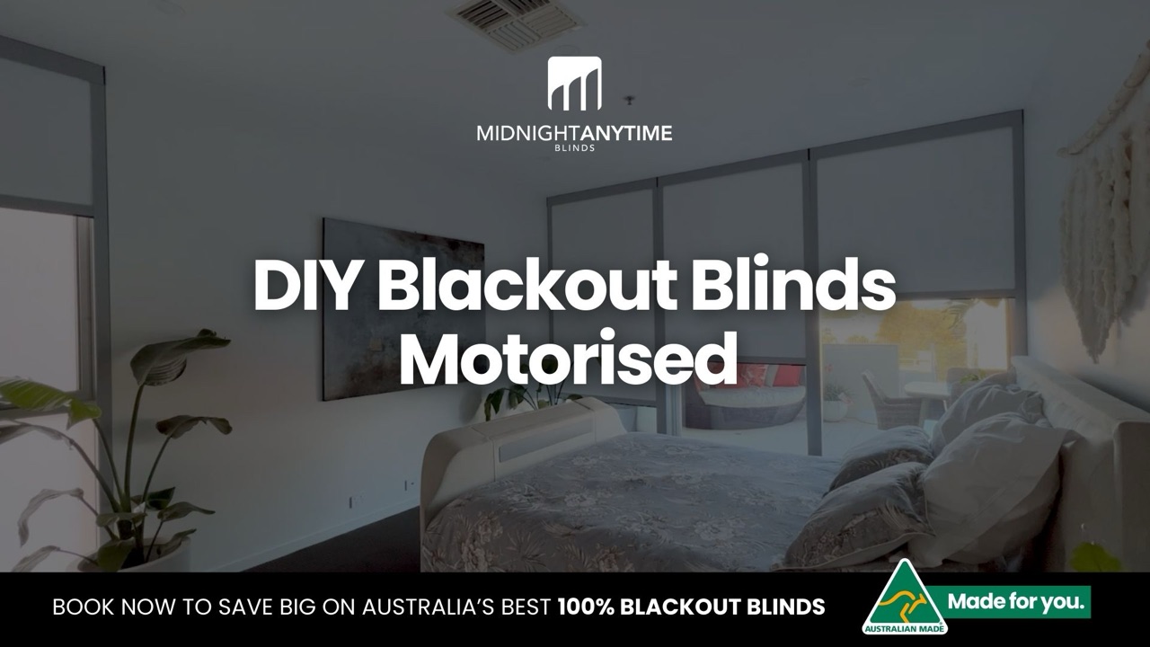 How to install your motorised blackout blind
